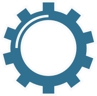 Gear icon representing mechanical engineering consulting services