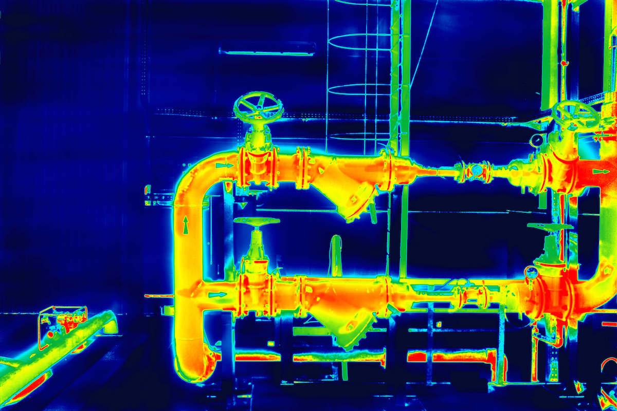 thermal imaging of pipes small thermal imaging of pipes